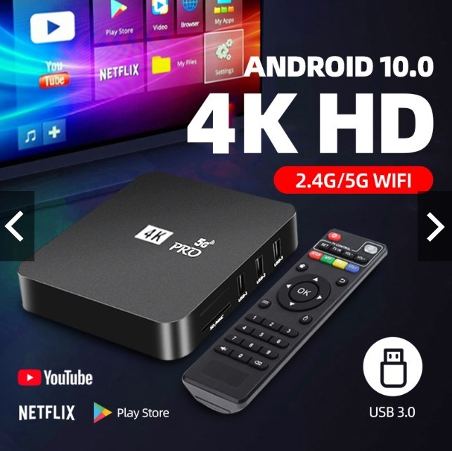 2023 Latest Android Box 6K TV Box Android Google Assistant Chromecast Netflix Android Global English Version